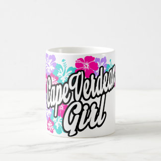 Caneca De Café T cabo-verdiano da menina
