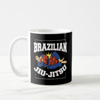 Caneca De Café T diz Jiu-Jitsu brasileiro