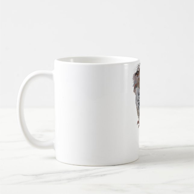 Caneca De Café T é para Tawny Frogmouth (Esquerda)
