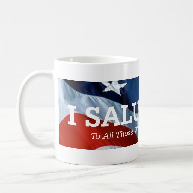 Caneca De Café T eu saudo-o (Esquerda)