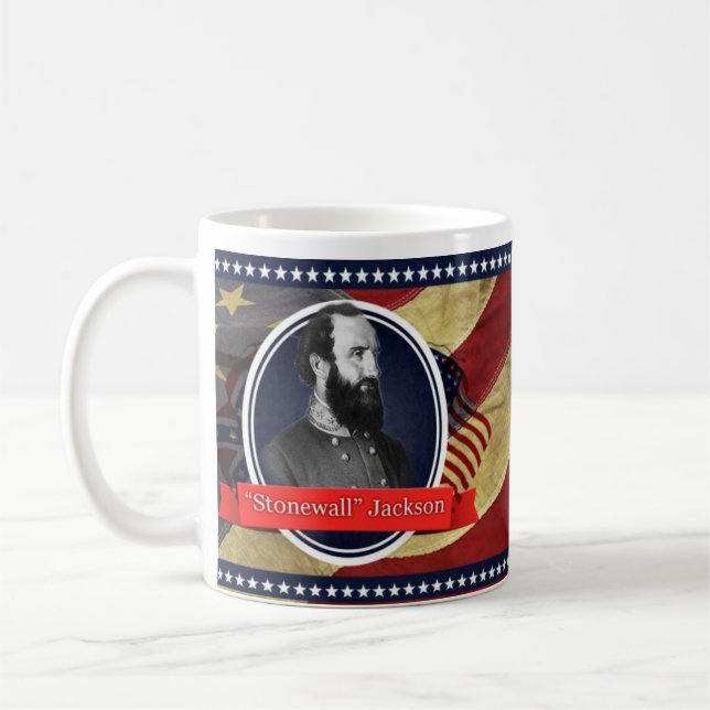Caneca De Café T.J. "Stonewall" Jackson (Esquerda)