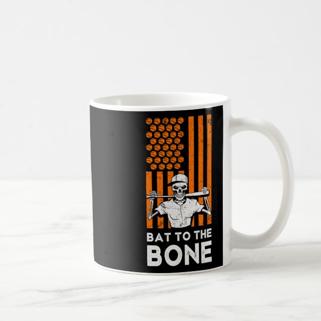 Caneca De Café T Para O Bone Halloween Vender Skeleton Vender Usa (Direita)