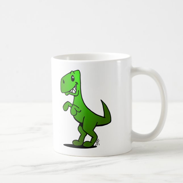 Caneca De Café T-Rex (Direita)