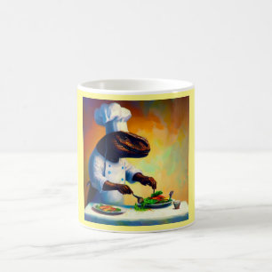 Caneca De Café T Rex Chef