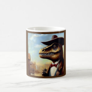 Caneca De Café T Rex Sheriff