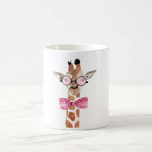 Caneca De Café T-shirt de Girafe do hipster