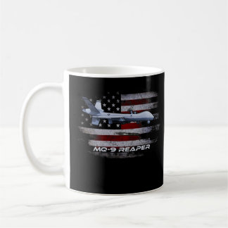 Caneca De Café T-shirt do MQ-9 Reaper - Combate aos Veteranos Vet