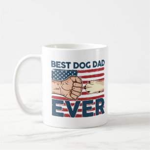 Caneca De Café T-shirt do Pai de Cachorro Americano