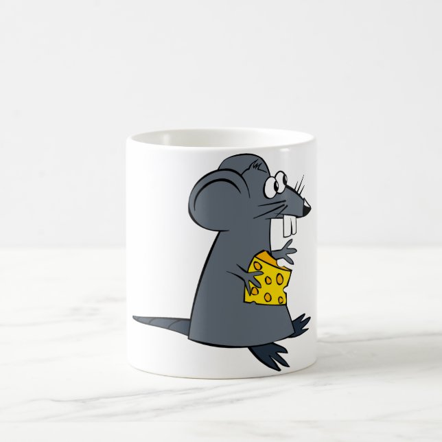 Caneca De Café T-Shirt do Rato de Queijo (Centro)