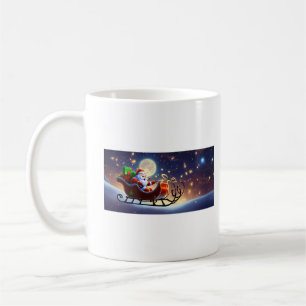 Caneca De Café T-Shirt "Feliz e Natal Brilhante"