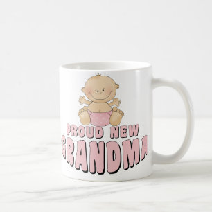 Caneca De Café T-shirt NOVO ORGULHOSO da avó