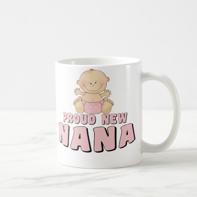 Caneca De Café T-shirt NOVO ORGULHOSO de Nana (Direita)