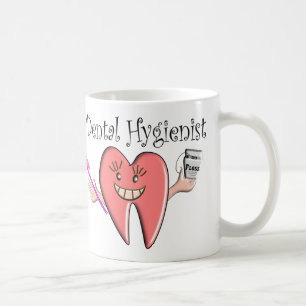 Caneca De Café T-shirt & presentes do higienista dental