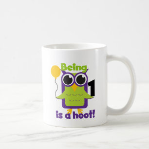Caneca De Café T-shirts e primeiros aniversarios de Hoot Owl