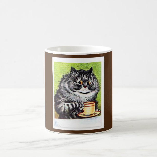 Caneca De Café Tabby Cat Mug, Louis Wain, (Centro)