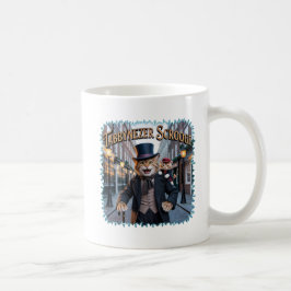 Caneca De Café Tabbynezer Scrooge Illustration – Tabby Scrooge