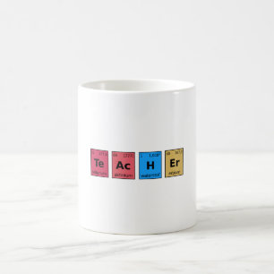 Caneca De Café Tabela Periódica de Professores