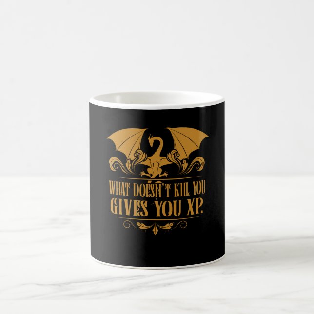Caneca De Café Tabletop RPG Addicto XP Dragon Dungeons (Centro)