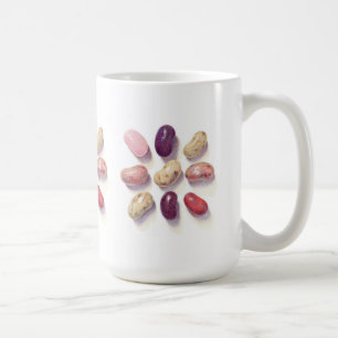 Caneca De Café TAC TIE TOE JELLY BEANS Tall White Mug