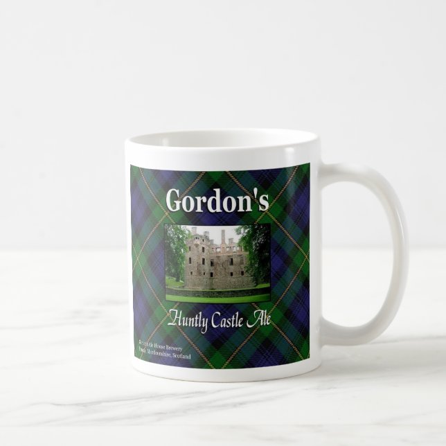 Caneca De Café Taça Ale do Castelo de Gordon's Huntly (Direita)
