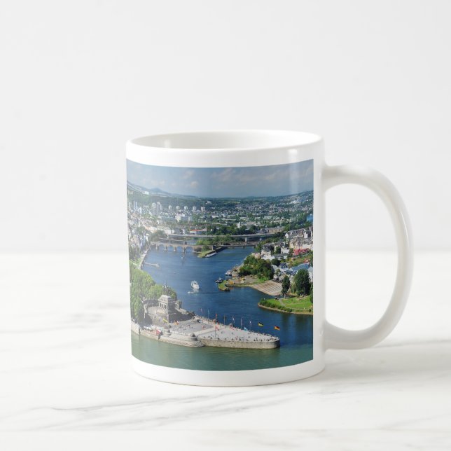 Caneca De Café Taça alemã Eck em Koblenz (Direita)