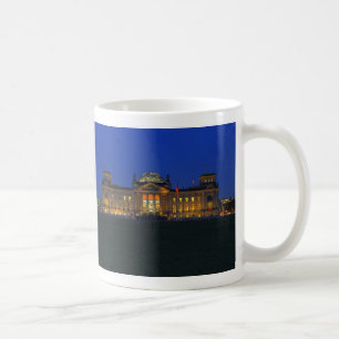 Caneca De Café Taça Berlim reichstag ao cair da tarde