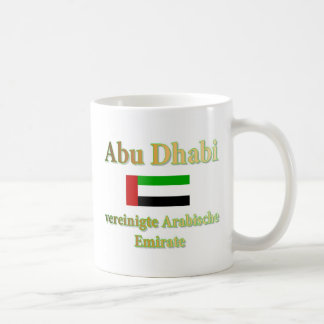 Caneca De Café Taça com Abu Dhabi