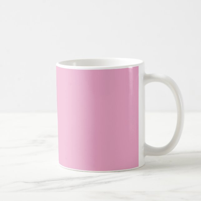 Caneca De Café Taça com fundo rosa (Direita)