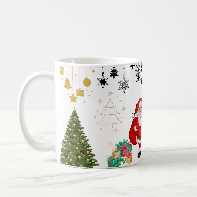 Caneca De Café Taca Copa Ano Novo Desejos (Esquerda)