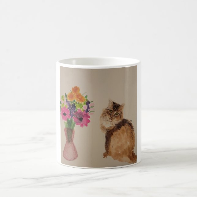 Caneca De Café Taça Daily Empress Allie the Cat (Centro)
