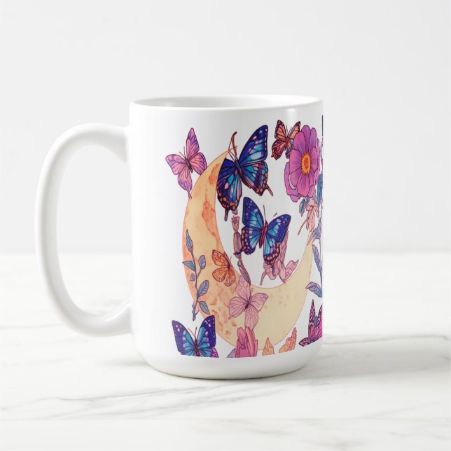 Caneca De Café Taça de café Celestial da Lua Lover (Esquerda)