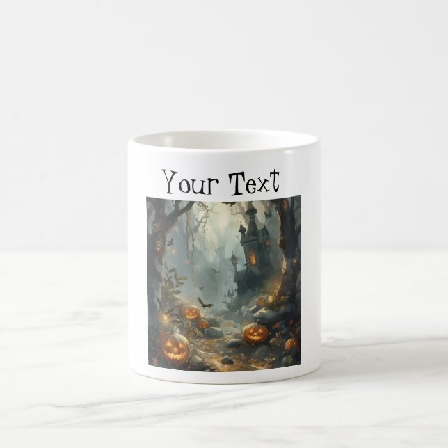Caneca De Café Taça de Café da Estação Spooky. (Centro)