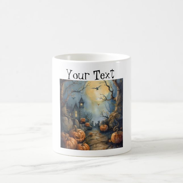Caneca De Café Taça de Café da Estação Spooky. (Centro)