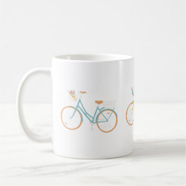 Caneca De Café Taça de Café de Bike Ocean