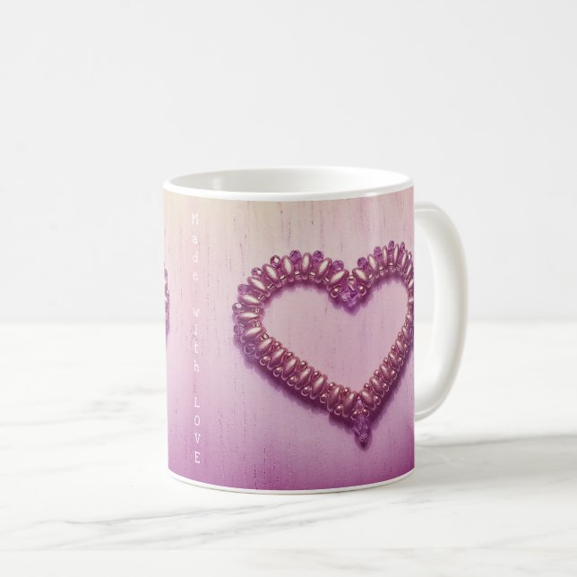 Caneca De Café Taça de Café de Mensagens Personalizada (Frente Esquerda)
