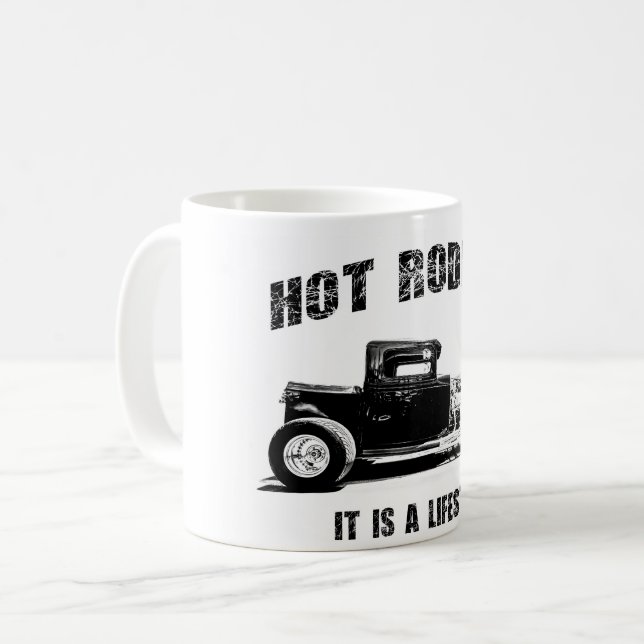 Caneca De Café Taça de Café Quente (Frente Esquerda)