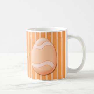 Caneca De Café Taça de Corante de Ovos de Páscoa Laranja