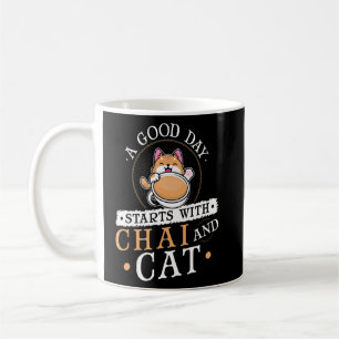 Caneca De Café Taça de Gato Desi Chai, na Índia