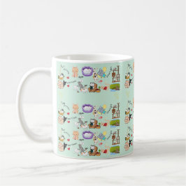 Caneca De Café Taça de Gatos e Gatinhos