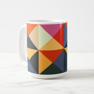 Caneca De Café Taça de Mug de Estilo Aqua Abstrato