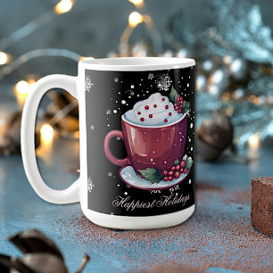 Caneca De Café Taça de Natal de Mug de Café de Chocolate Quente