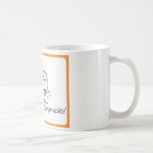 Caneca De Café Taça de vilório “Sem café não vai nada aqui