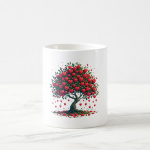 Caneca De Café Taça decorada com frutas de amor