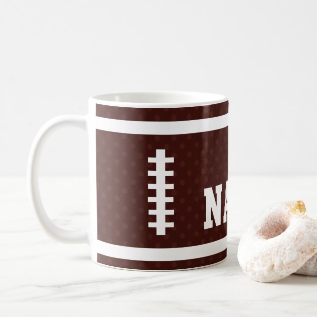 Caneca De Café Taça Design de Café de Futebol (Com Donut)