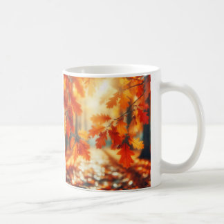 Caneca De Café Taça Elegante de Design de Folha