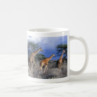 Caneca De Café Taça girafas grupos