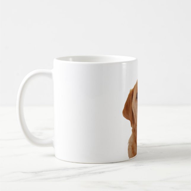 Caneca De Café Taça Labrador Vermelho Fox (Esquerda)