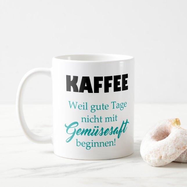 Caneca De Café Taça para amantes de café (Com Donut)