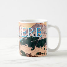 Taça Sestriere Mug Alpes Italianos Resort de Esqui