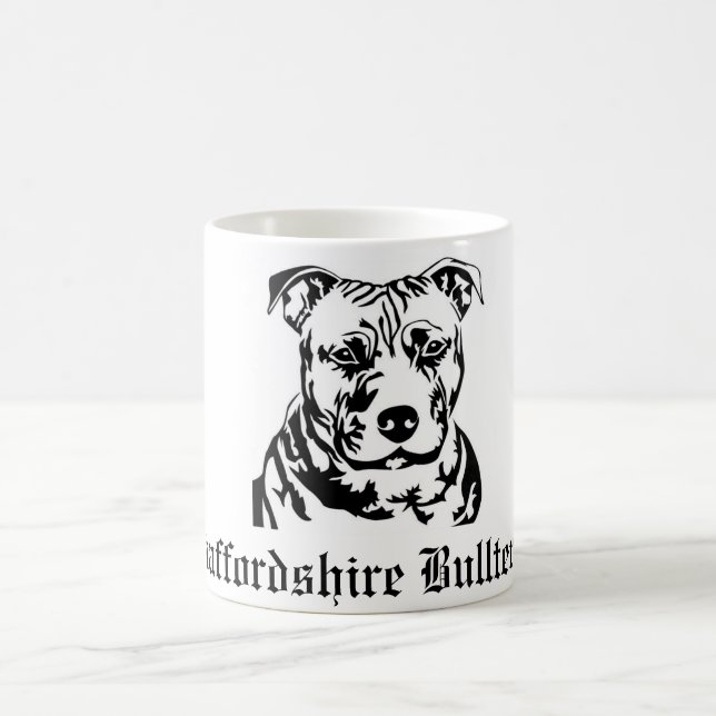 Caneca De Café Taça, Staffordshire Bullt… (Centro)